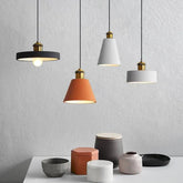 Geometric Multicolor Modern Metal Pendant Light - Clowas